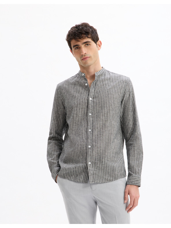 Celio Leinen-Hemd Galinco