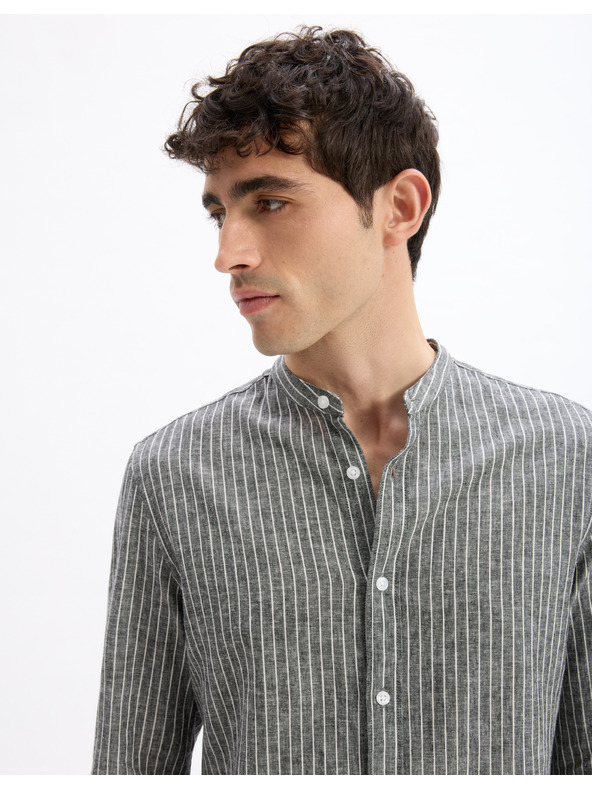 Celio Leinen-Hemd Galinco