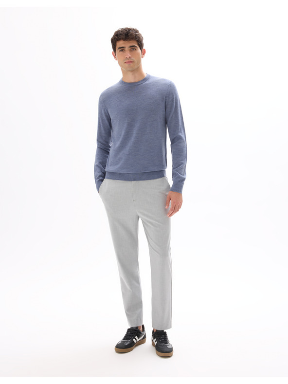 Celio Semerirond Merino-Wollpullover