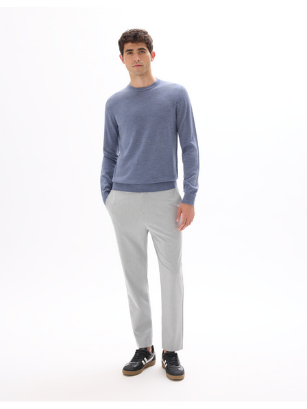 Celio Semerirond Merino-Wollpullover