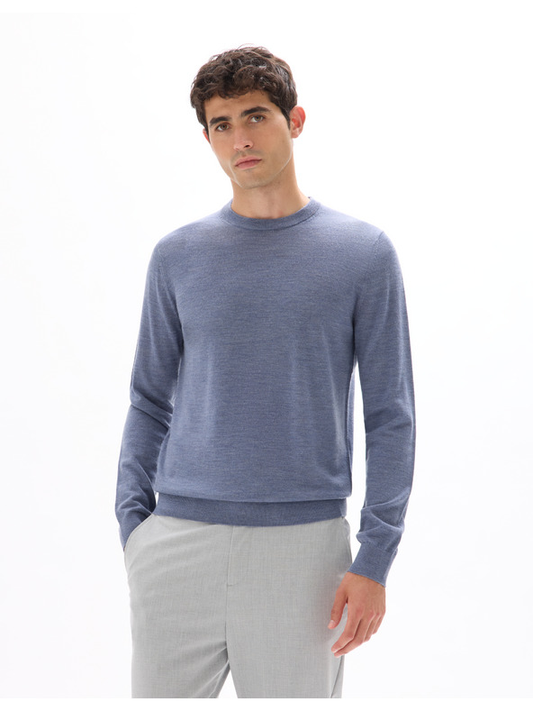Celio Semerirond Merino-Wollpullover