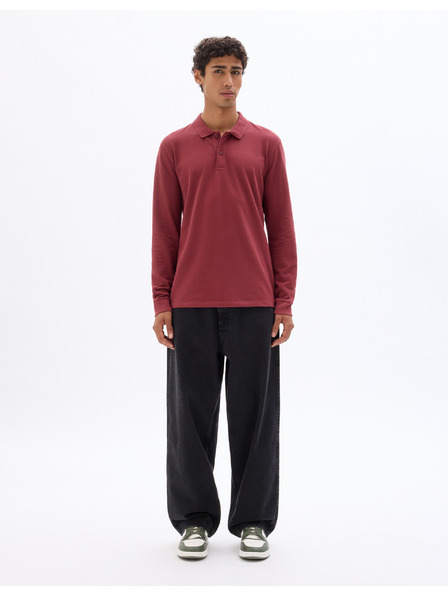 Celio Meoneml Langarm-Polo-Shirt