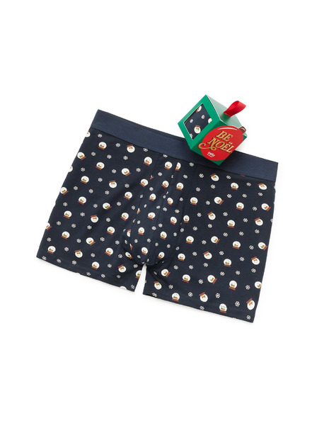 Celio Geschenkbox Boxershorts Schneekugel