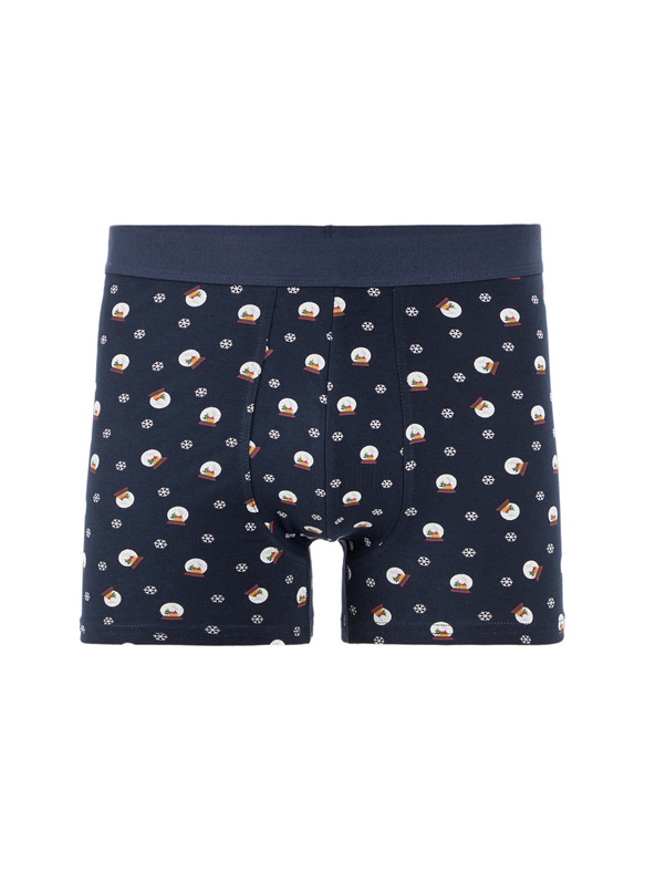 Celio Geschenkbox Boxershorts Schneekugel