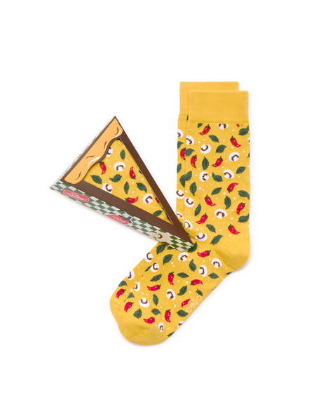 Celio Geschenkbox Socken Pizza