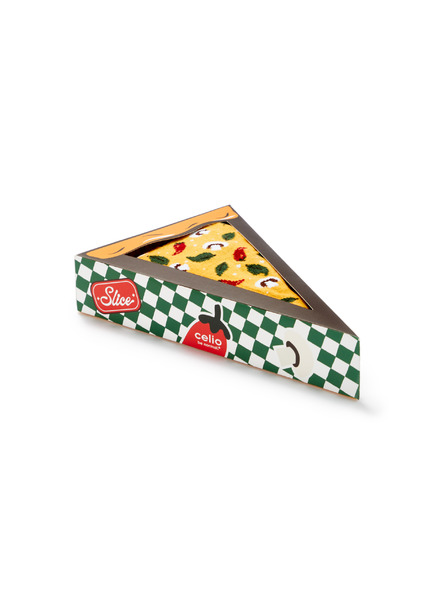 Celio Geschenkbox Socken Pizza