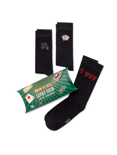 Celio Weihnachtsverpackung Socken Casino