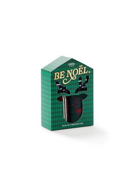 Celio Weihnachtsverpackung Socken Weihnachten