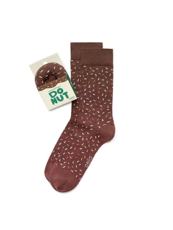Celio Geschenkbox Socken Donut
