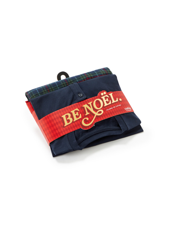Celio Pyjama in Weihnachtsverpackung