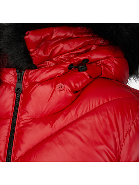Geox Rote Damen-Daunenjacke Geox Backsie