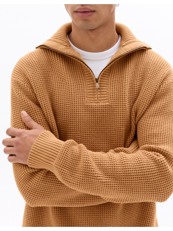 Celio Pullover Mewafftle mit Stehkragen