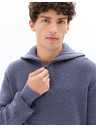 Celio Pullover Mewafftle mit Stehkragen