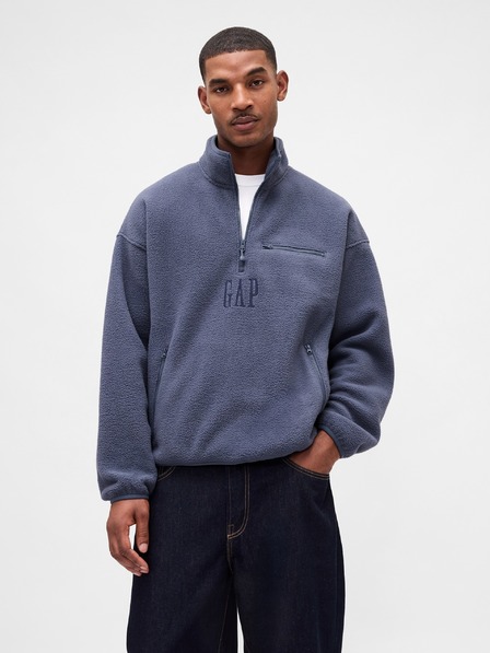 GAP Oversize Sweatshirt Unisex Sherpa Arctic Fleece GAP