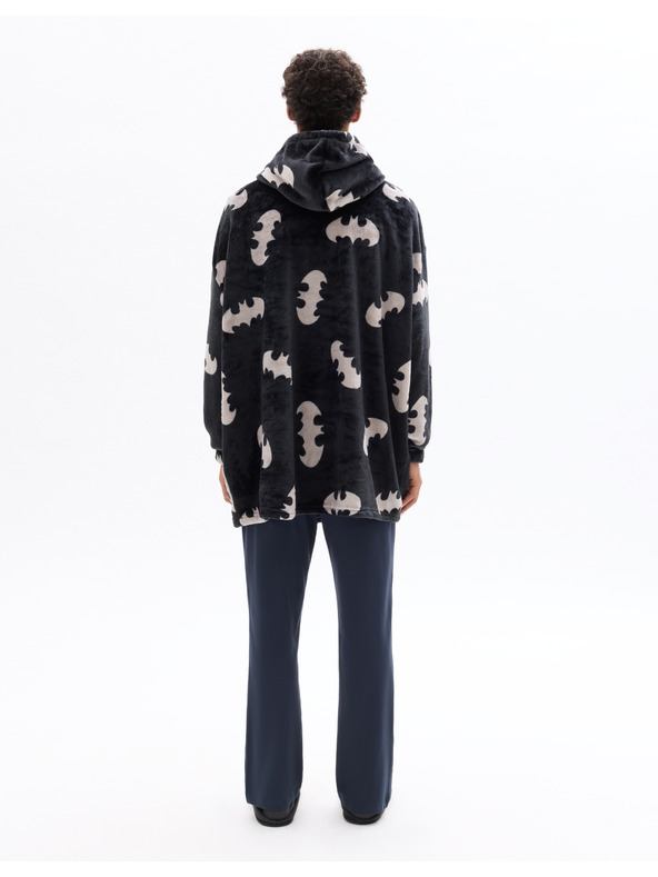 Celio Plüsch-Kapuzenpullover Batman