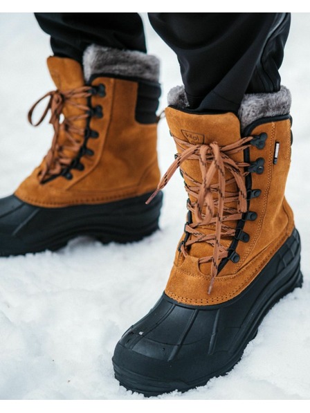 Kilpi Hohe gefütterte wasserdichte Schuhe Kilpi ANTARTIC HIGH WP-U Braun