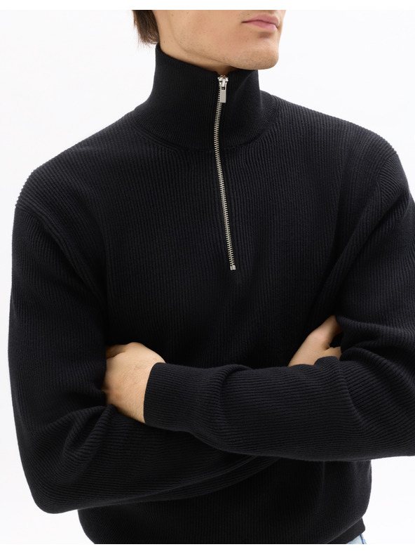 Celio Pullover Newthem mit Stehkragen