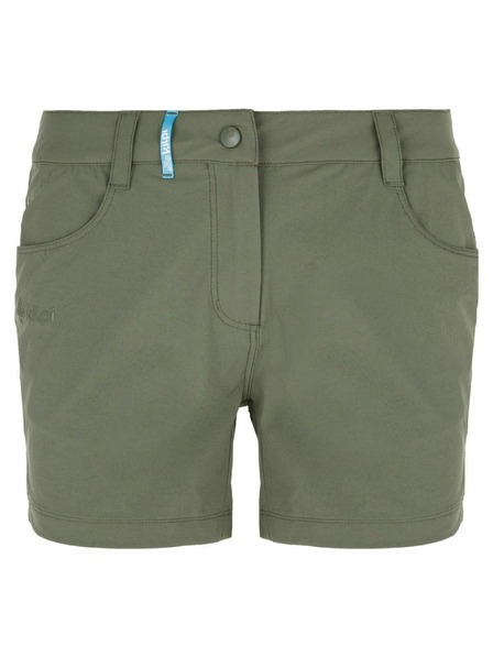 Kilpi Khakifarbene Outdoor-Shorts für Damen Kilpi BREE