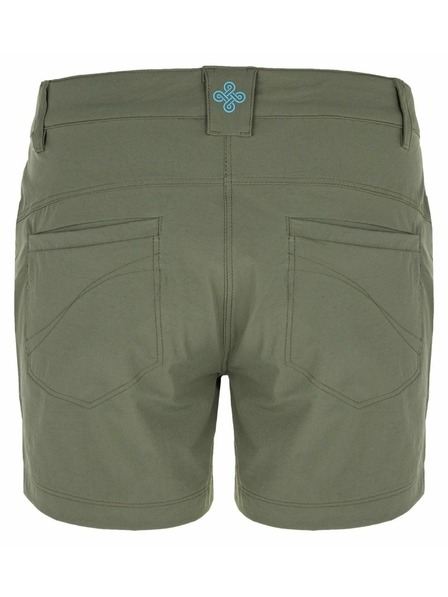 Kilpi Khakifarbene Outdoor-Shorts für Damen Kilpi BREE