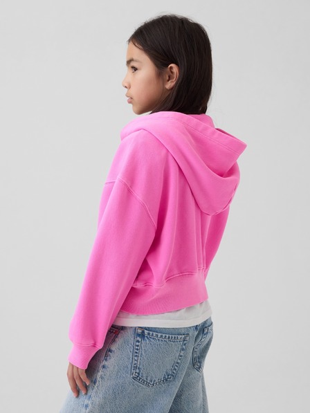 GAP Kinder oversize Sweatshirt mit Logo VintageSoft GAP