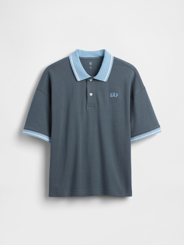 GAP Kinder Oversize Poloshirt mit Logo GAP