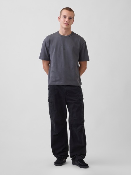 GAP Crop-T-Shirt mit Logo 1969 Heavyweight GAP