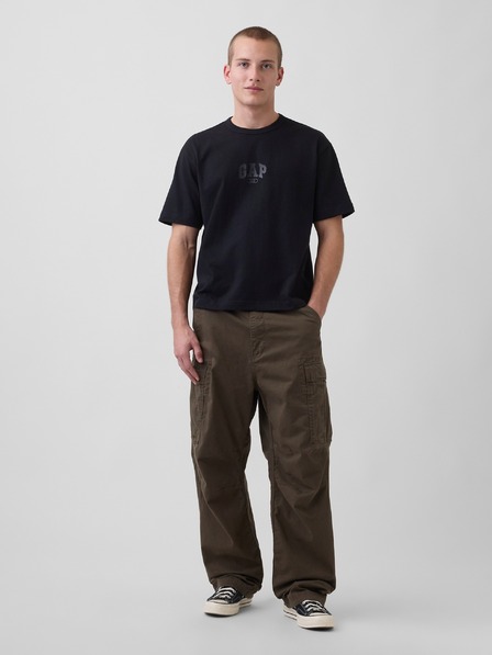 GAP Crop-T-Shirt mit Logo 1969 Heavyweight GAP