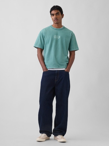 GAP Crop-T-Shirt mit Logo 1969 Heavyweight GAP