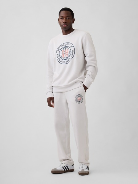 GAP Jogginghose mit Logo straight-leg GAP