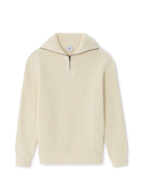 Celio Pullover Mewafftle mit Stehkragen