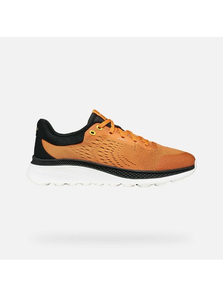 Geox Orange Herren-Sneaker Geox Spherica Actif X1