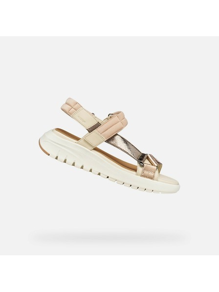 Geox Beige Damen Sandalen Geox Flextride S