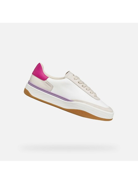 Geox Weiße Damen-Sneaker Geox Dynamia