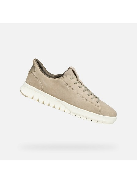 Geox Beige Herren-Sneaker Geox Flextride Plus Fast in