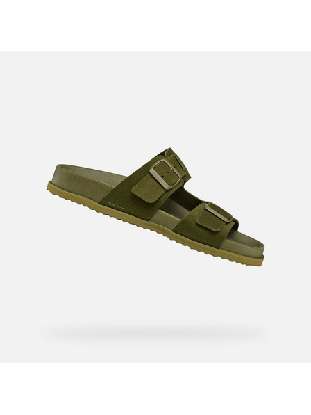 Geox Khaki Herren-Slipper Geox Parnaiba
