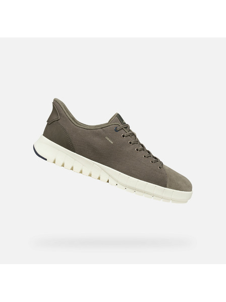 Geox Graue Herren-Sneaker Geox Flextride Plus Fast in
