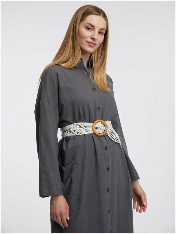 Orsay Weißer Damengürtel ORSAY