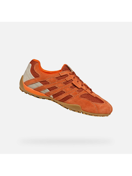 Geox Orange Herren Geox Snake Original Turnschuhe