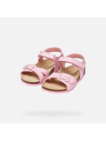Geox Pink Geox Adriel Girls Sandals