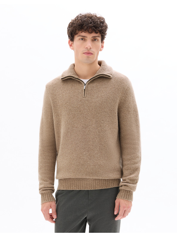 Celio Pullover Metruck mit Stehkragen
