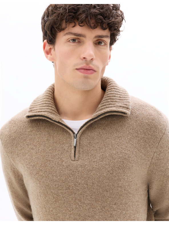 Celio Pullover Metruck mit Stehkragen