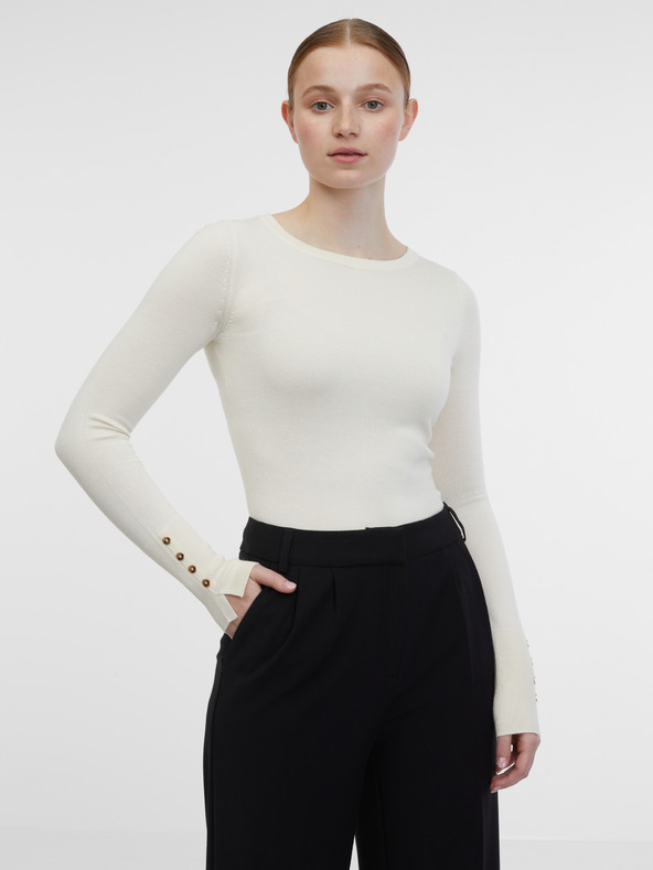 Orsay Beigefarbener Damenpullover ORSAY