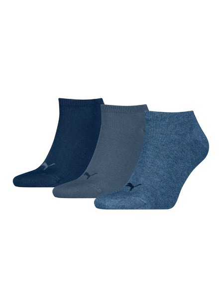Puma Kurzsocken Puma SNEAKER (3 Paar) blau und grau
