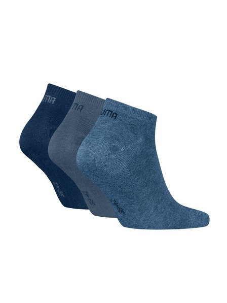 Puma Kurzsocken Puma SNEAKER (3 Paar) blau und grau