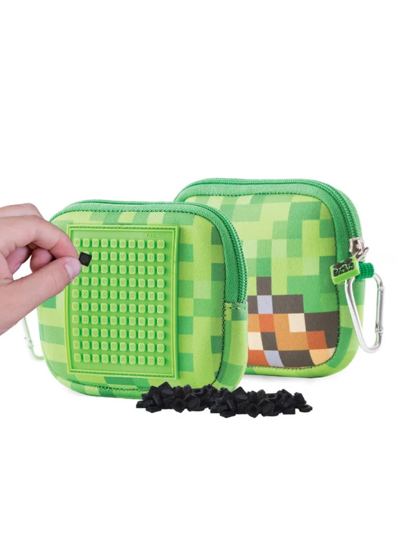 PIXIE CREW PIXIE CREW Pixel-Etui grün-braun