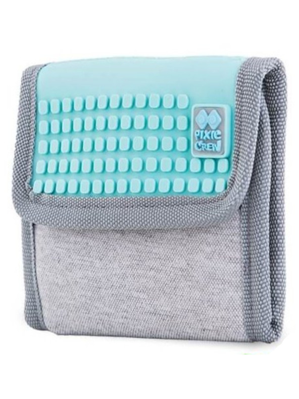 PIXIE CREW PIXIE CREW kreative Geldbörse grau/türkis