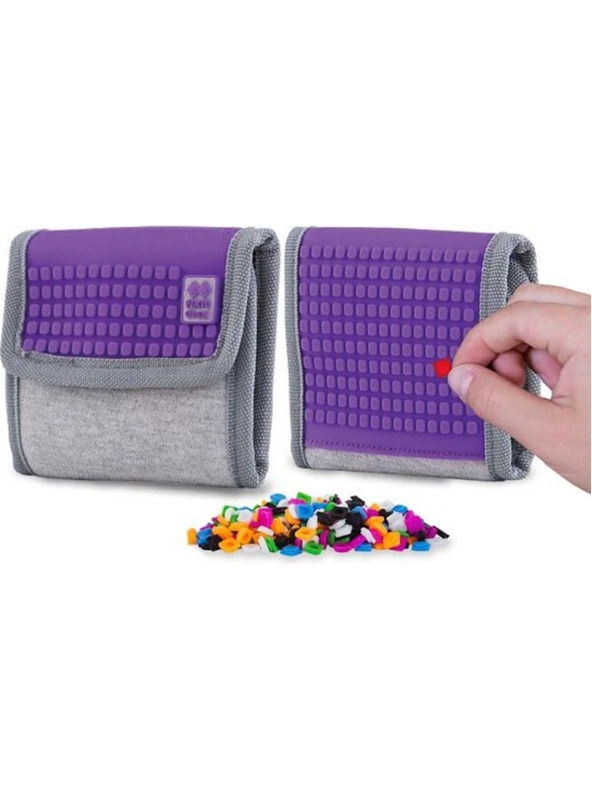 PIXIE CREW PIXIE CREW kreative Geldbörse grau/lila