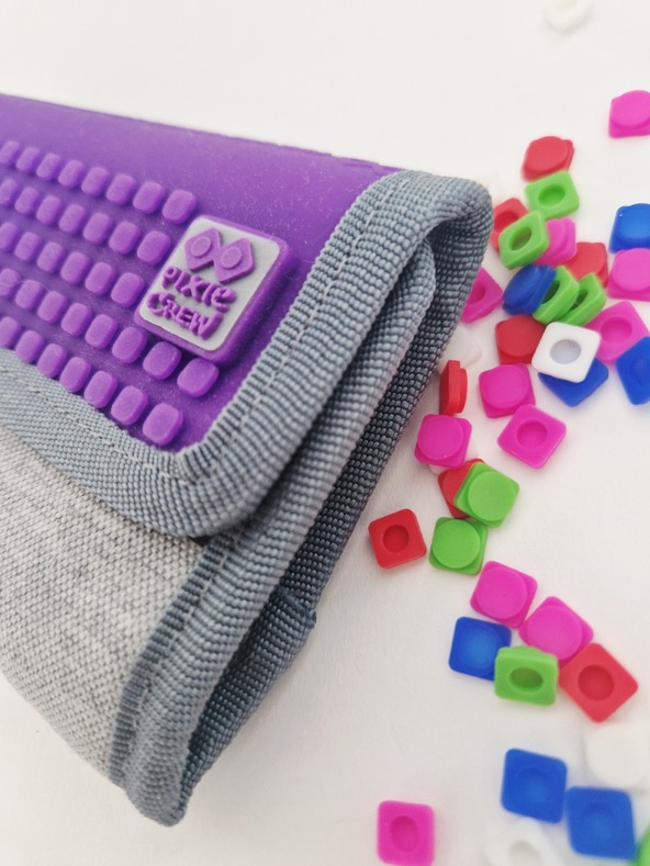 PIXIE CREW PIXIE CREW kreative Geldbörse grau/lila