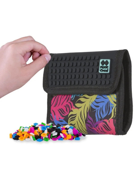 PIXIE CREW PIXIE CREW kreative Geldbörse bunte Federn