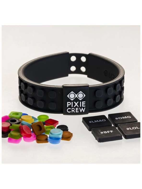 PIXIE CREW PIXIE CREW kreativer Hashtag-Armband schwarz